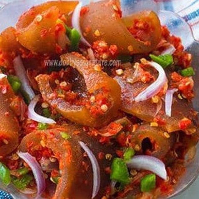 Peppered Pomo Ayitala.