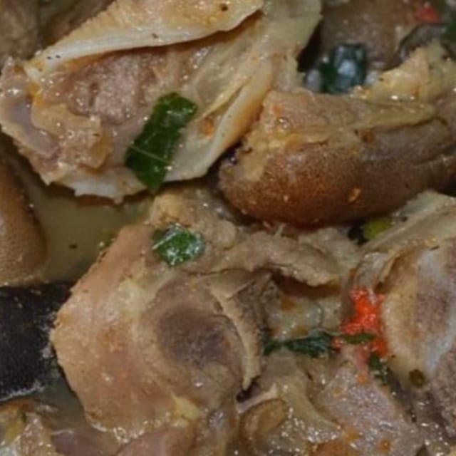 Goat Meat Pepper Soup (16 oz).
