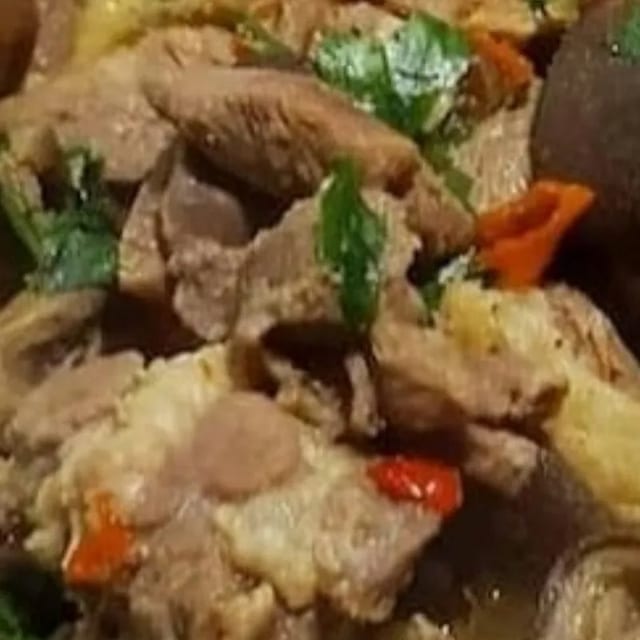 Goat Meat Pepper Soup.