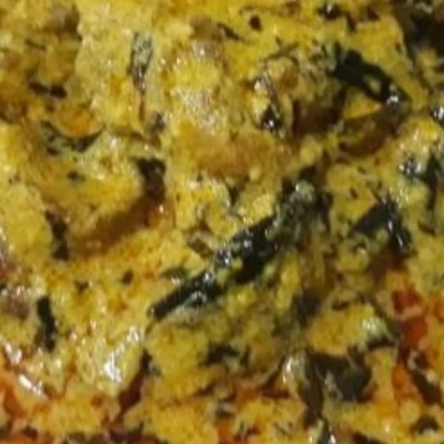 Egusi-Bitter Leaf Soup.