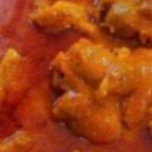 Stew with White Rice (One Portion).