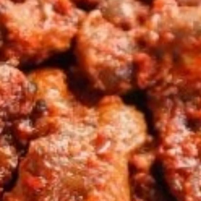 Peppered Goat Meat.