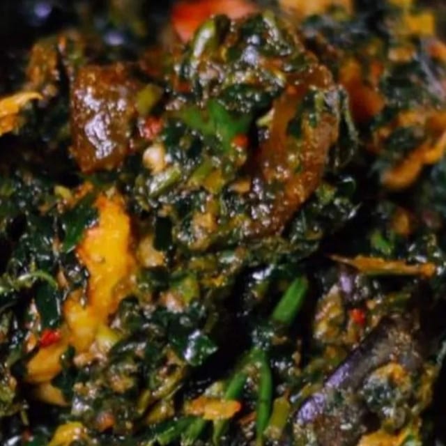 Efo Riro Soup.